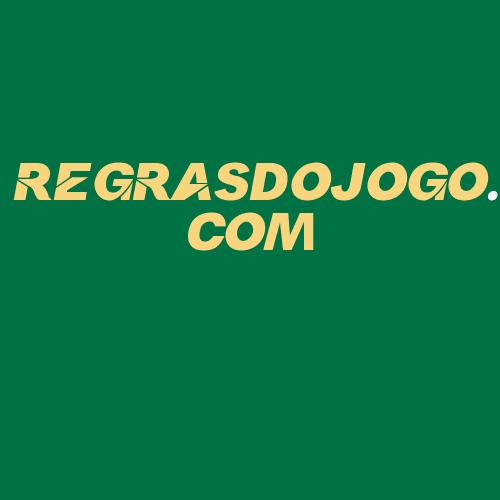 Logo da REGRASDOJOGO